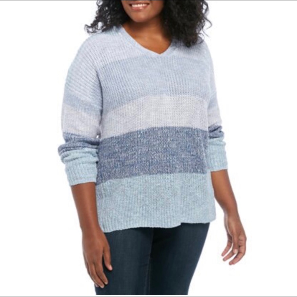 PLUS Hi-lo sweater